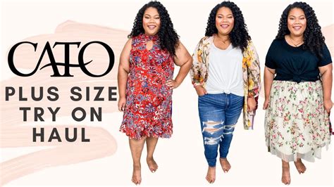 Opt for tunics and dresses that complement your body shape, especially when it comes to semi-formal wear. . Catos plus sizes